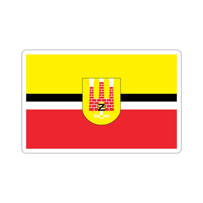 Flag of Żyrardów Poland STICKER Vinyl Die-Cut Decal-3 Inch-The Sticker Space