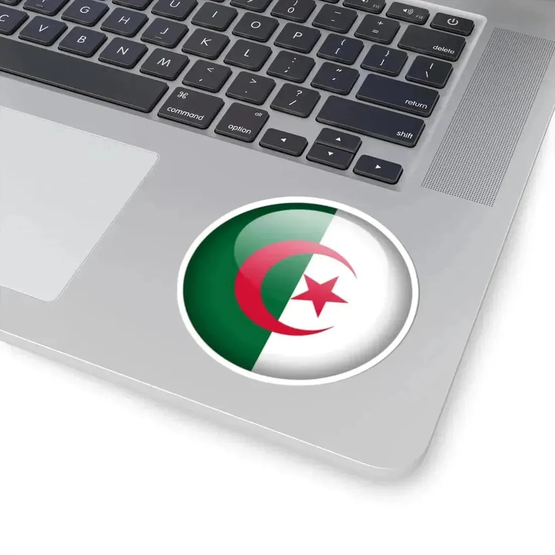 Flag orb Algeria (Algeria) STICKER Vinyl Kiss-Cut Decal - The Sticker Space