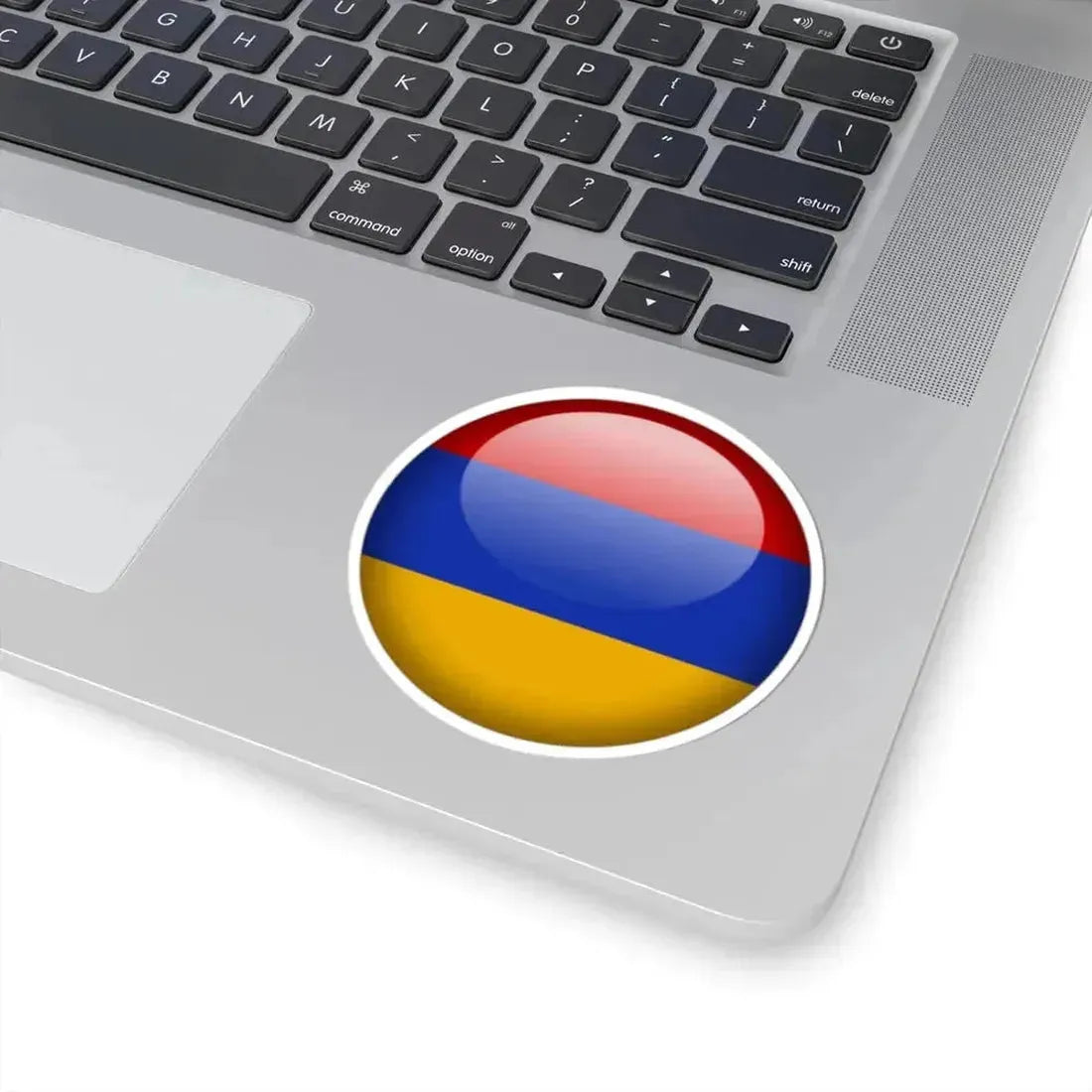 Flag orb Armenia (Armenia) STICKER Vinyl Kiss-Cut Decal - The Sticker Space