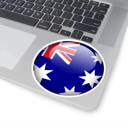 Flag orb Australia (Australia) STICKER Vinyl Kiss-Cut Decal - The Sticker Space
