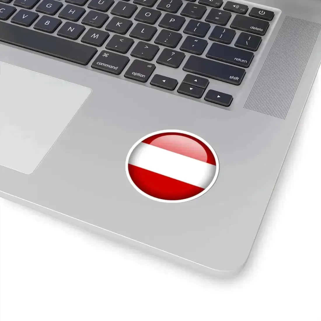 Flag orb Austria (Austria) STICKER Vinyl Kiss-Cut Decal - The Sticker Space