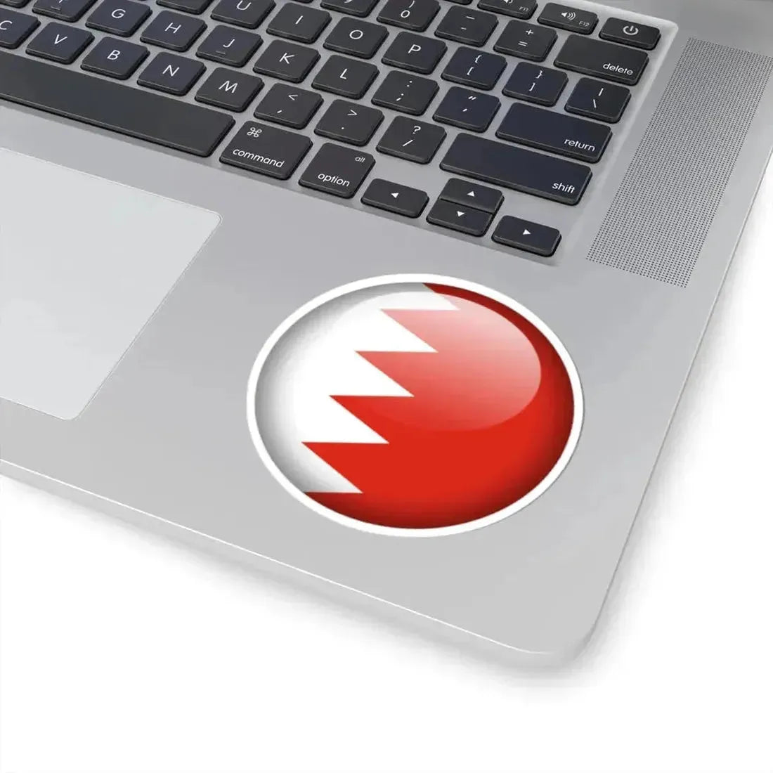 Flag orb Bahrain (Bahrain) STICKER Vinyl Kiss-Cut Decal - The Sticker Space