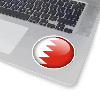 Flag orb Bahrain (Bahrain) STICKER Vinyl Kiss-Cut Decal - The Sticker Space