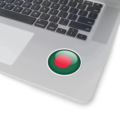 Flag orb Bangladesh (Bangladesh) STICKER Vinyl Kiss-Cut Decal - The Sticker Space