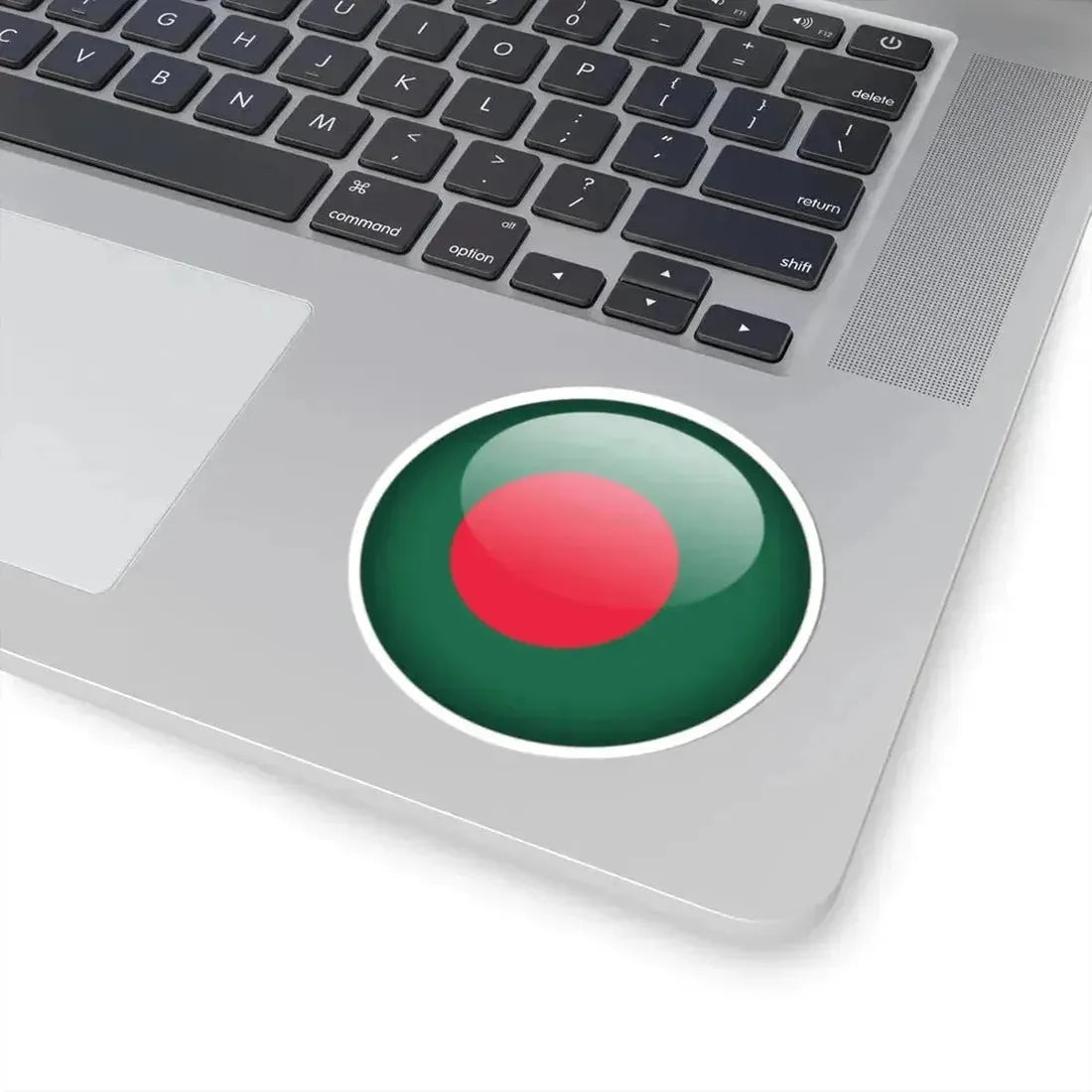 Flag orb Bangladesh (Bangladesh) STICKER Vinyl Kiss-Cut Decal - The Sticker Space