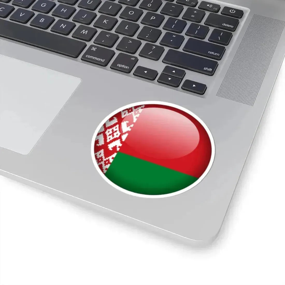 Flag orb Belarus (Belarus) STICKER Vinyl Kiss-Cut Decal - The Sticker Space