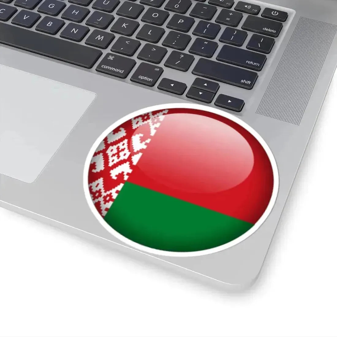 Flag orb Belarus (Belarus) STICKER Vinyl Kiss-Cut Decal - The Sticker Space