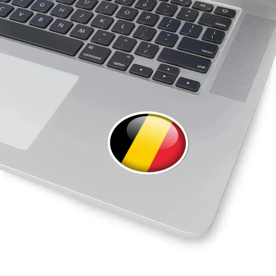 Flag orb Belgium (Belgium) STICKER Vinyl Kiss-Cut Decal - The Sticker Space