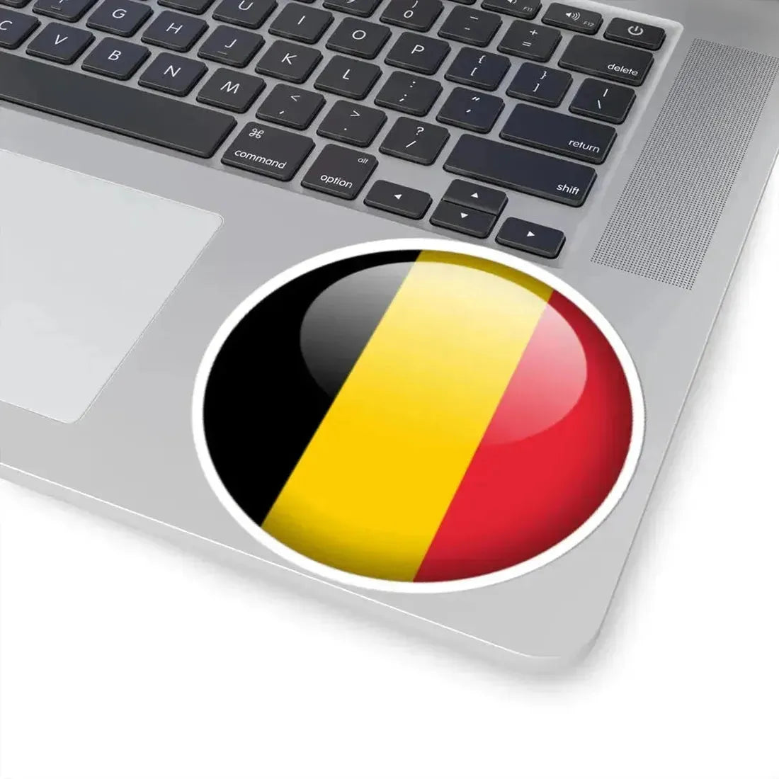 Flag orb Belgium (Belgium) STICKER Vinyl Kiss-Cut Decal - The Sticker Space