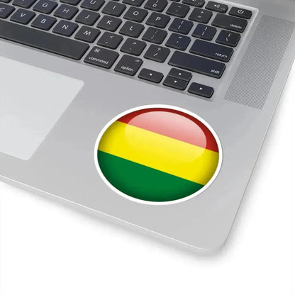 Flag orb Bolivia (Bolivia) STICKER Vinyl Kiss-Cut Decal - The Sticker Space