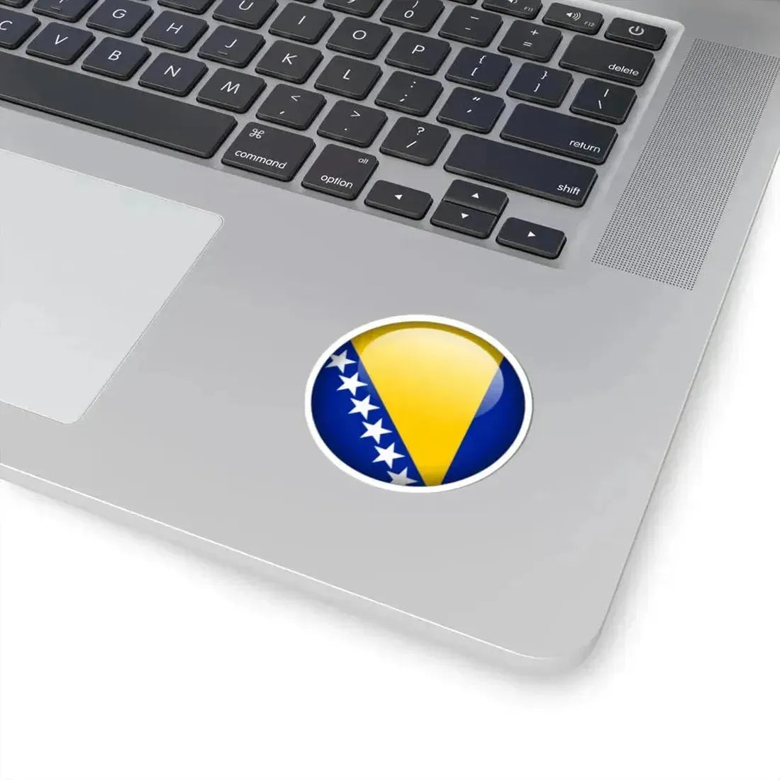 Flag orb Bosnia and Herzegovina (Bosnia and Herzegovina) STICKER Vinyl Kiss-Cut Decal - The Sticker Space