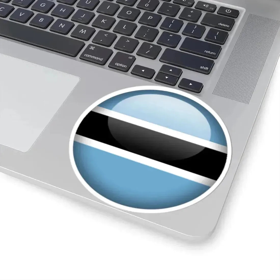 Flag orb Botswana (Botswana) STICKER Vinyl Kiss-Cut Decal - The Sticker Space