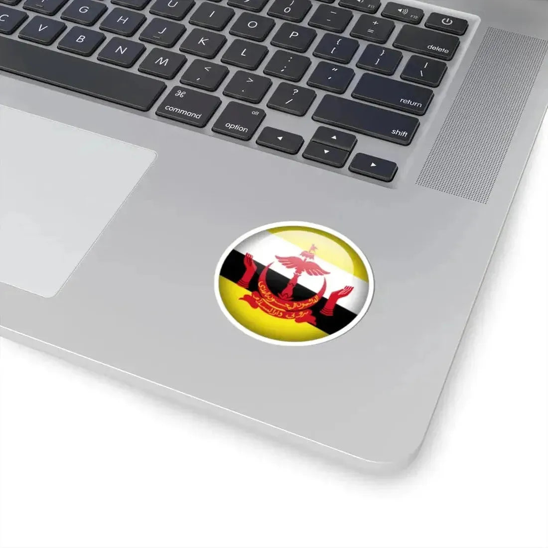 Flag orb Brunei (Brunei) STICKER Vinyl Kiss-Cut Decal - The Sticker Space