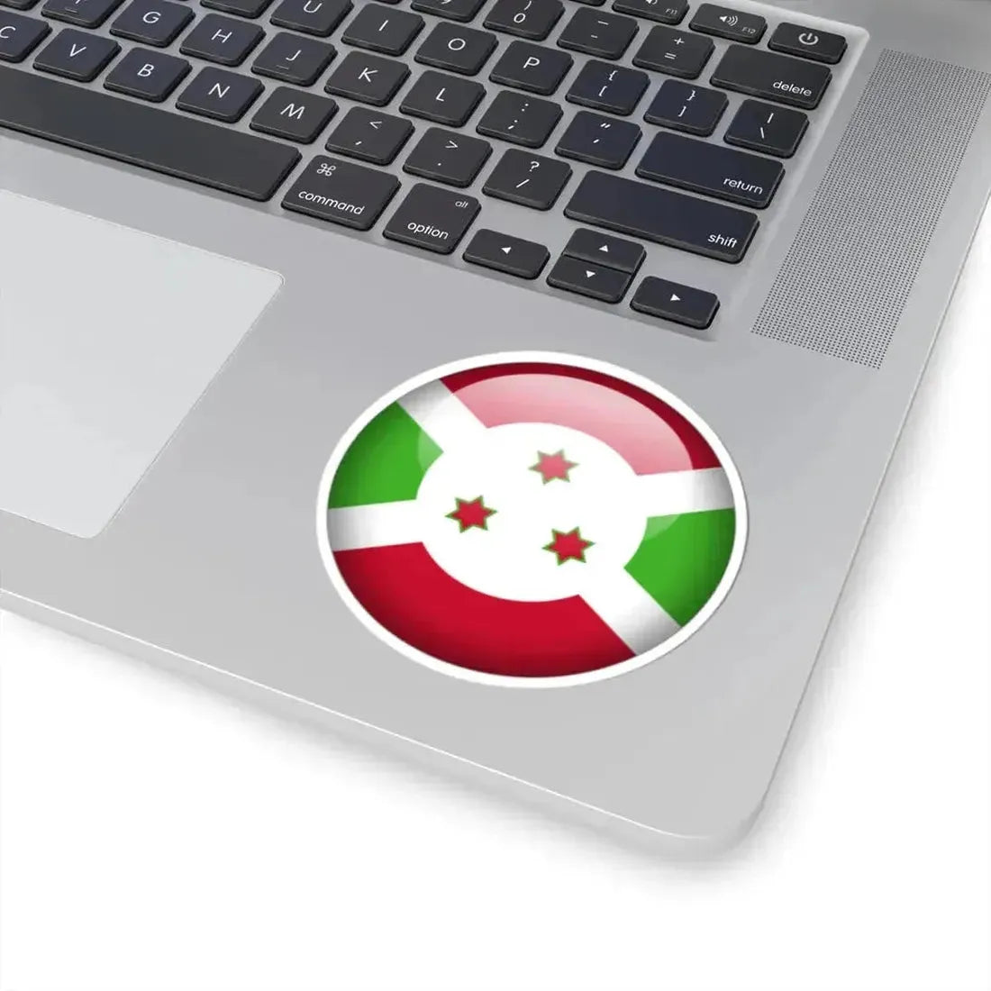 Flag orb Burundi (Burundi) STICKER Vinyl Kiss-Cut Decal - The Sticker Space