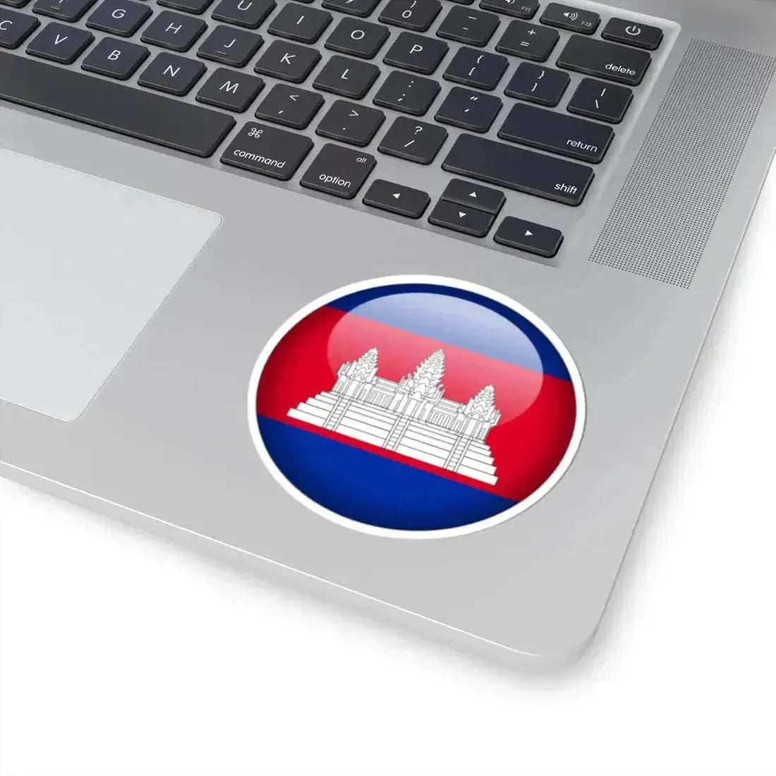 Flag orb Cambodia (Cambodia) STICKER Vinyl Kiss-Cut Decal - The Sticker Space