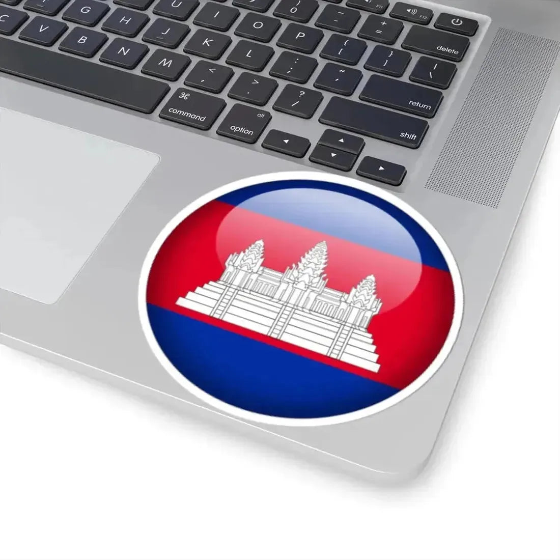 Flag orb Cambodia (Cambodia) STICKER Vinyl Kiss-Cut Decal - The Sticker Space