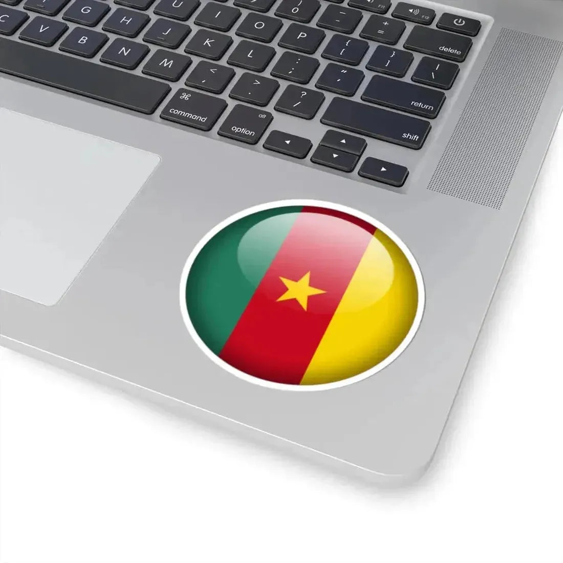 Flag orb Cameroon (Cameroon) STICKER Vinyl Kiss-Cut Decal - The Sticker Space