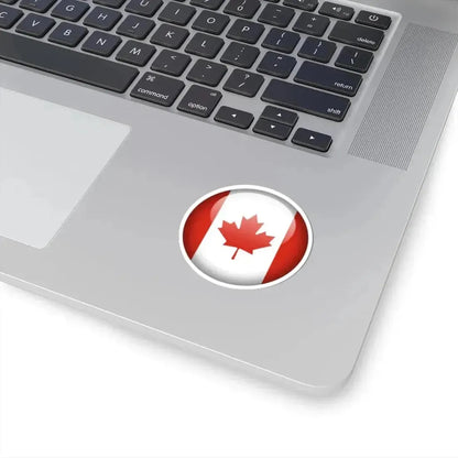 Flag orb Canada (Canada) STICKER Vinyl Kiss-Cut Decal - The Sticker Space