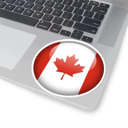 Flag orb Canada (Canada) STICKER Vinyl Kiss-Cut Decal - The Sticker Space