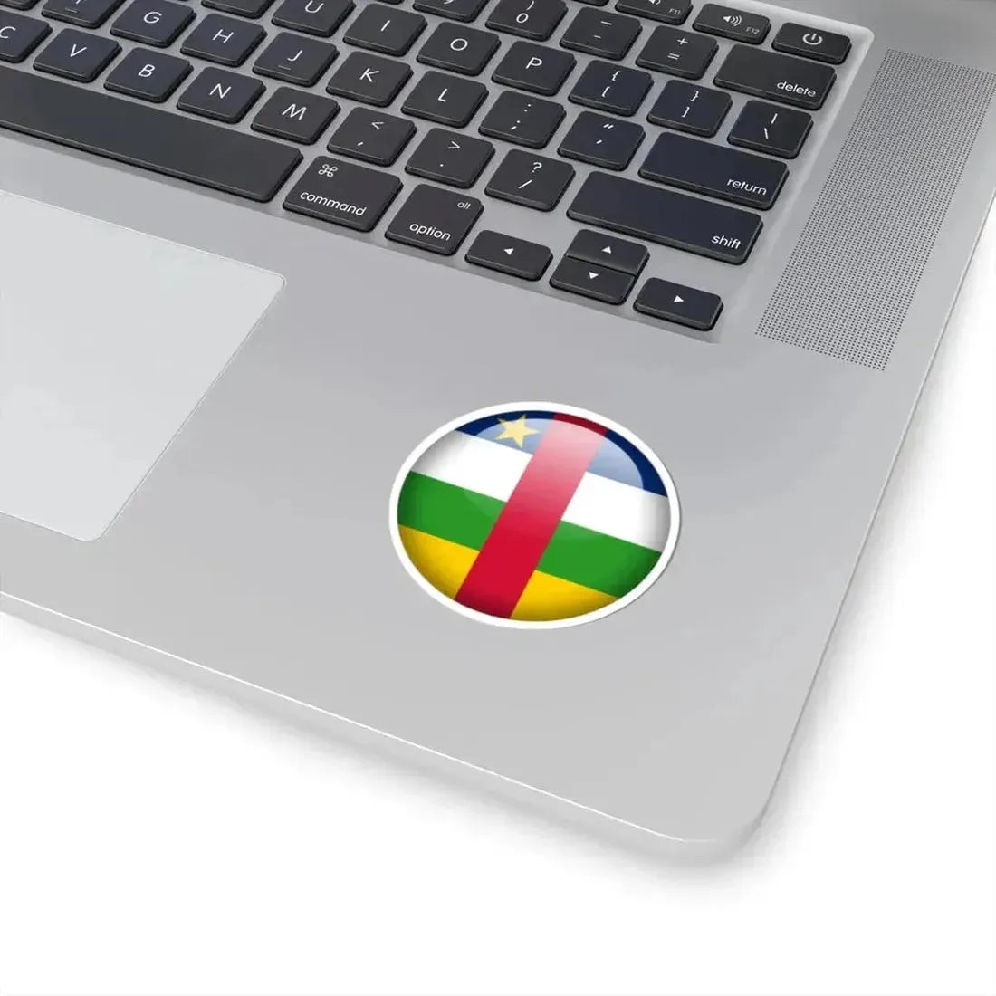 Flag orb Central African Republic (Central African Republic) STICKER Vinyl Kiss-Cut Decal - The Sticker Space