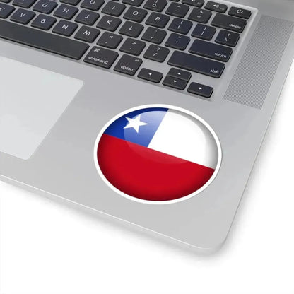 Flag orb Chile (Chile) STICKER Vinyl Kiss-Cut Decal - The Sticker Space