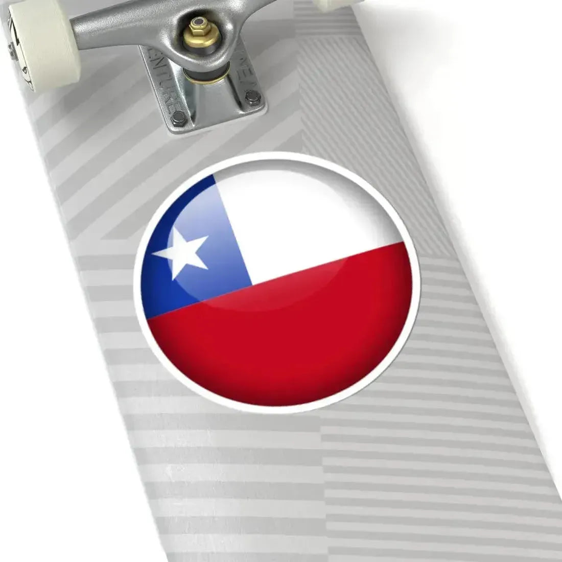 Flag orb Chile (Chile) STICKER Vinyl Kiss-Cut Decal - The Sticker Space