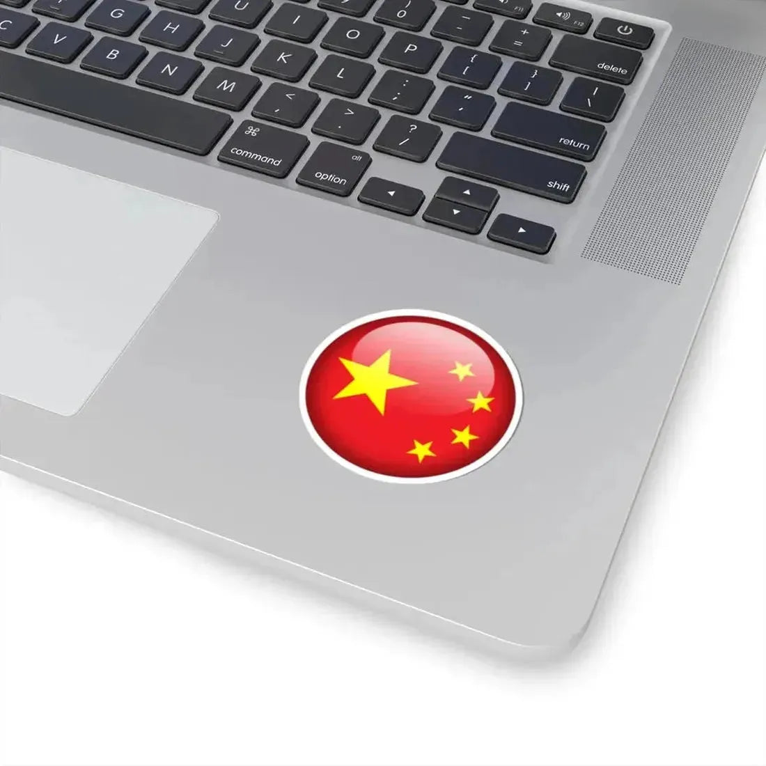 Flag orb China (China) STICKER Vinyl Kiss-Cut Decal - The Sticker Space