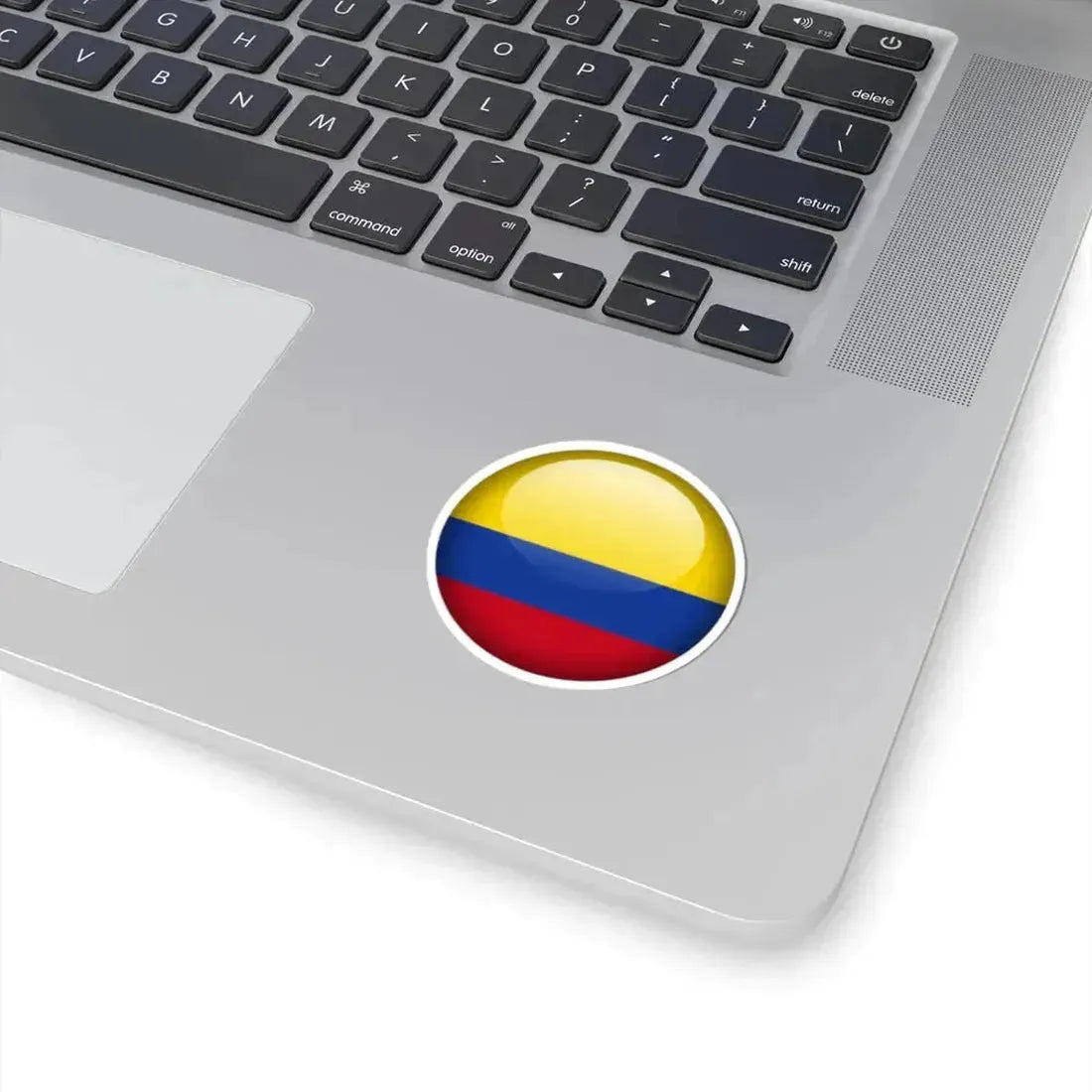 Flag orb Colombia (Colombia) STICKER Vinyl Kiss-Cut Decal - The Sticker Space