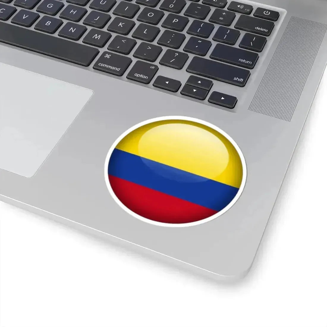 Flag orb Colombia (Colombia) STICKER Vinyl Kiss-Cut Decal - The Sticker Space
