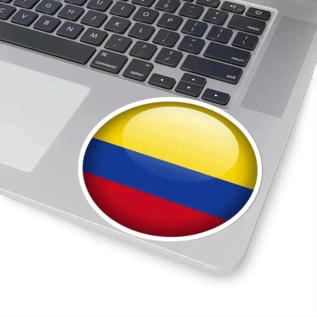 Flag orb Colombia (Colombia) STICKER Vinyl Kiss-Cut Decal - The Sticker Space