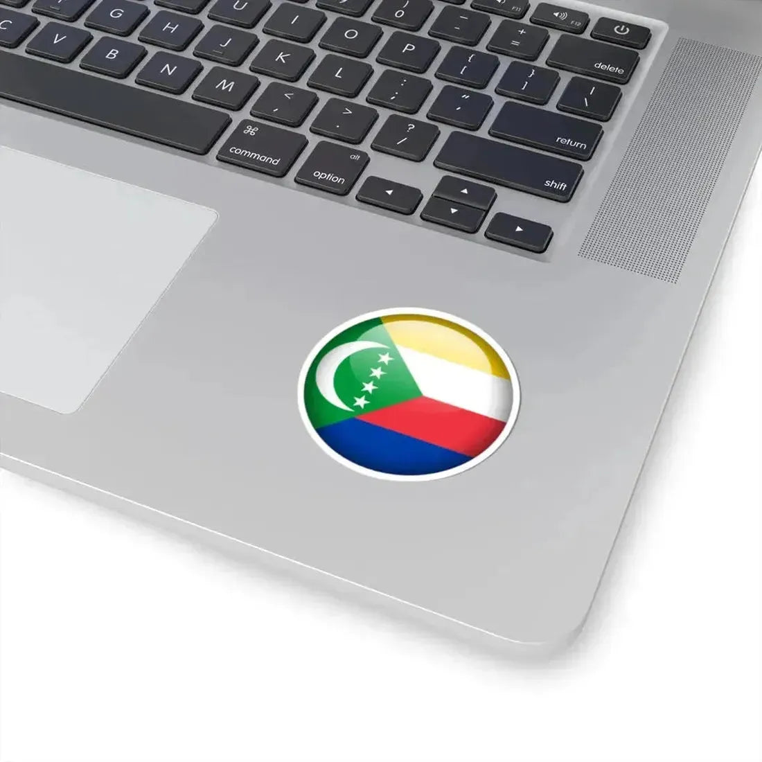 Flag orb Comoros (Comoros) STICKER Vinyl Kiss-Cut Decal - The Sticker Space