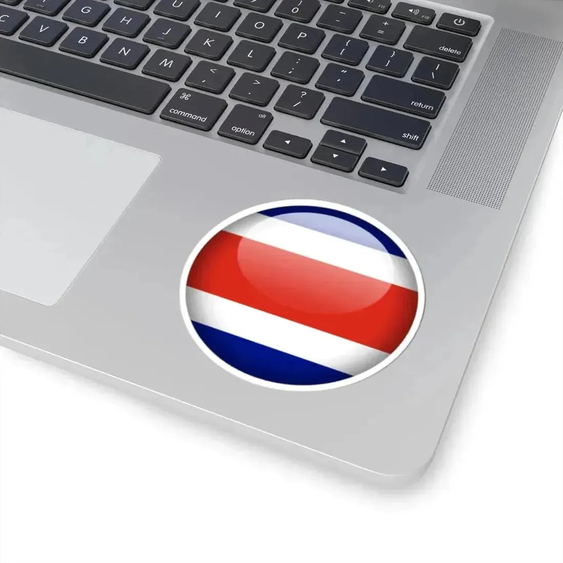 Flag orb Costa Rica (Costa Rica) STICKER Vinyl Kiss-Cut Decal - The Sticker Space