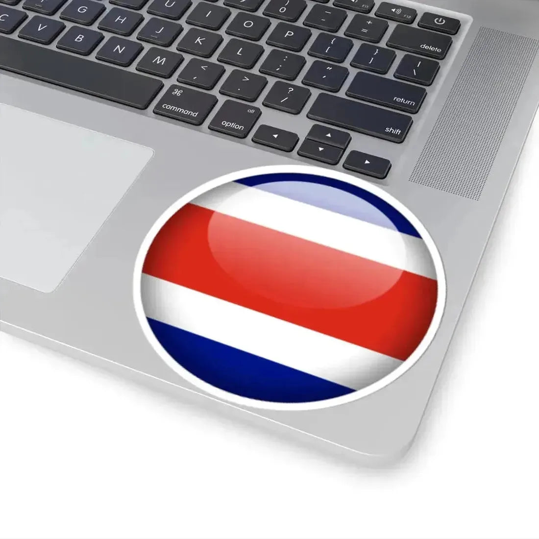 Flag orb Costa Rica (Costa Rica) STICKER Vinyl Kiss-Cut Decal - The Sticker Space