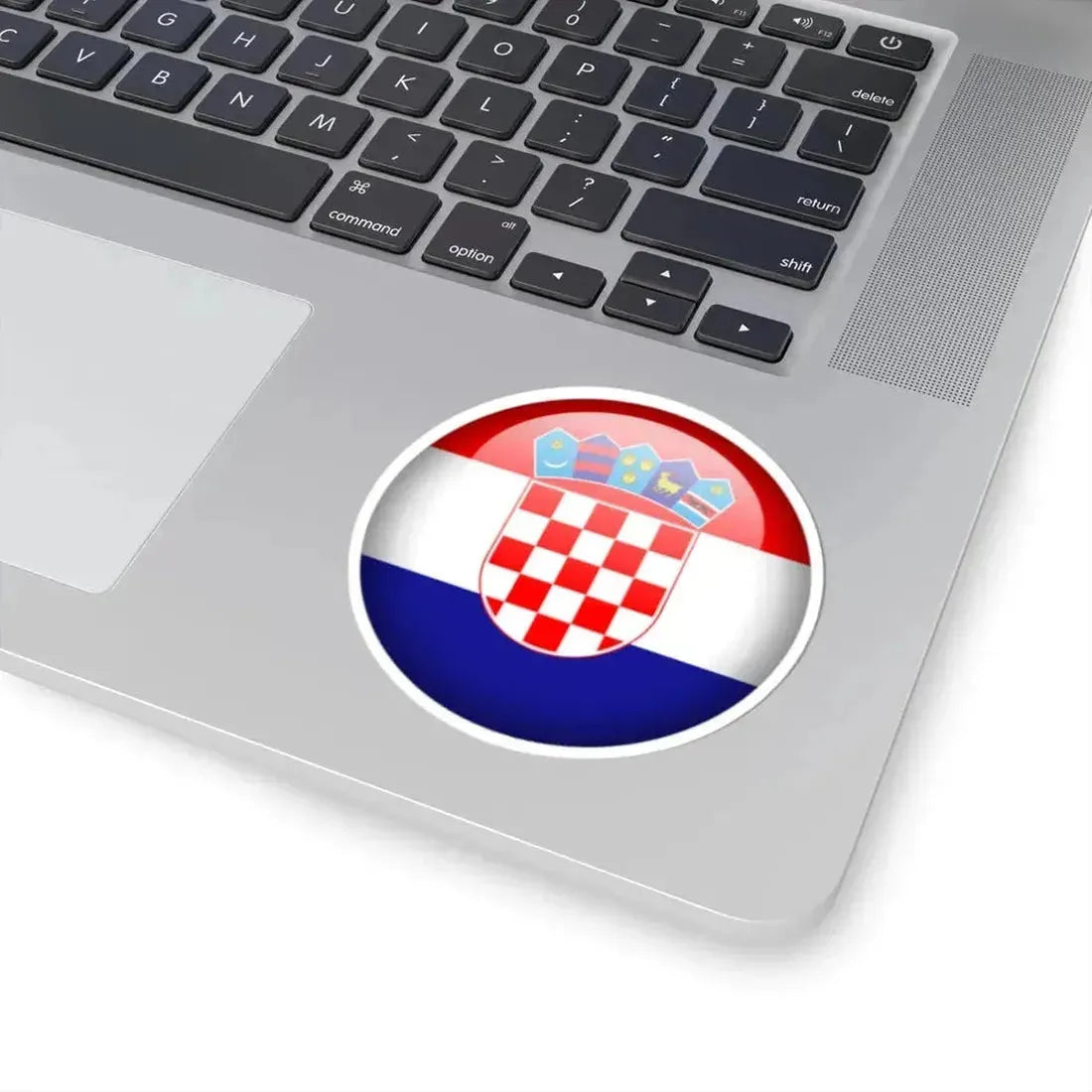 Flag orb Croatia (Croatia) STICKER Vinyl Kiss-Cut Decal - The Sticker Space