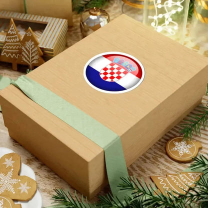 Flag orb Croatia (Croatia) STICKER Vinyl Kiss-Cut Decal - The Sticker Space