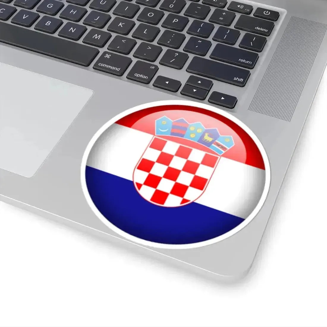 Flag orb Croatia (Croatia) STICKER Vinyl Kiss-Cut Decal - The Sticker Space