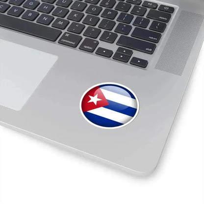 Flag orb Cuba (Cuba) STICKER Vinyl Kiss-Cut Decal - The Sticker Space