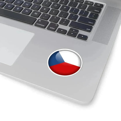 Flag orb Czech Republic (Czech Republic) STICKER Vinyl Kiss-Cut Decal - The Sticker Space