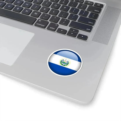 Flag orb El Salvador (El Salvador) STICKER Vinyl Kiss-Cut Decal - The Sticker Space