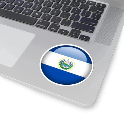 Flag orb El Salvador (El Salvador) STICKER Vinyl Kiss-Cut Decal - The Sticker Space