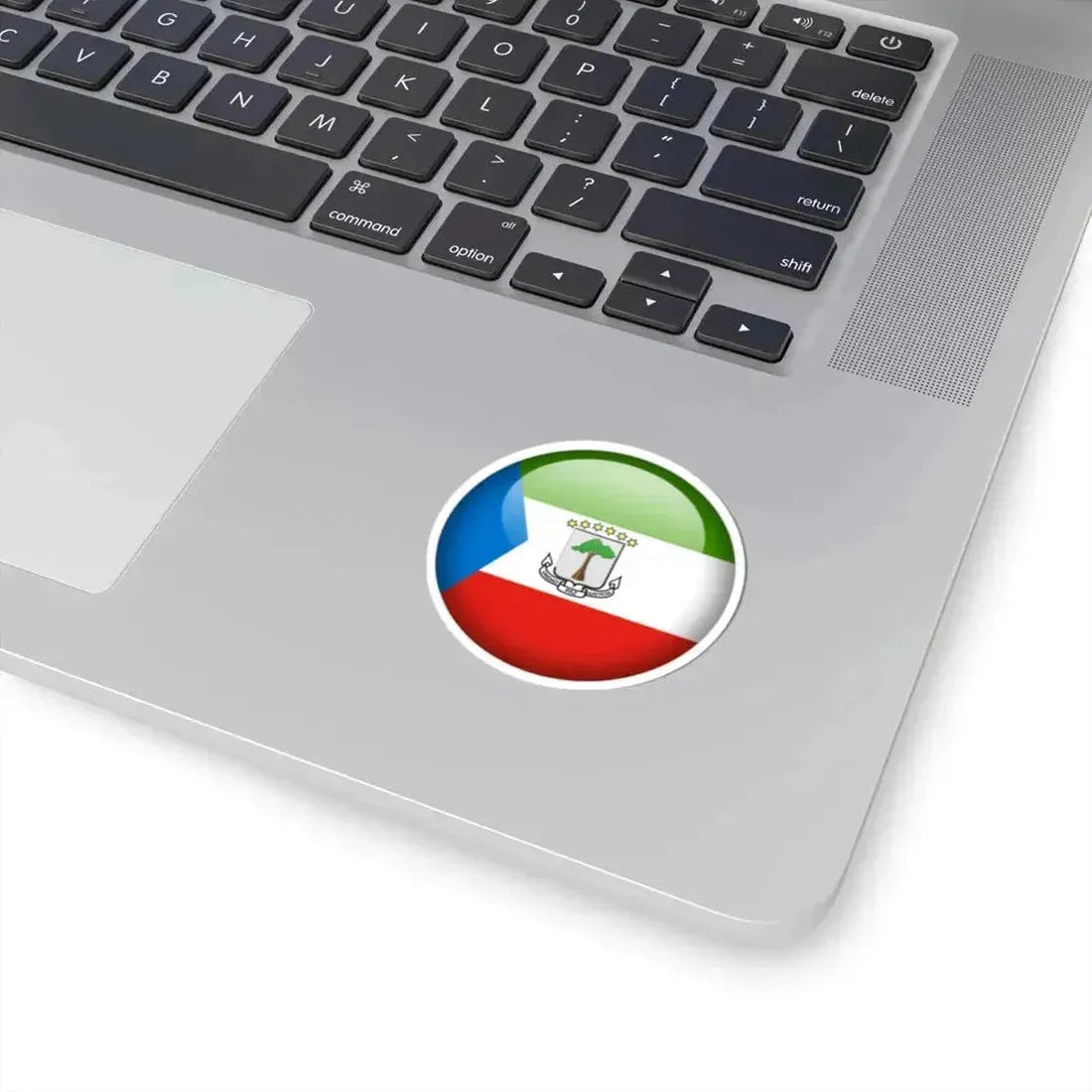 Flag orb Equatorial Guinea (Equatorial Guinea) STICKER Vinyl Kiss-Cut Decal - The Sticker Space