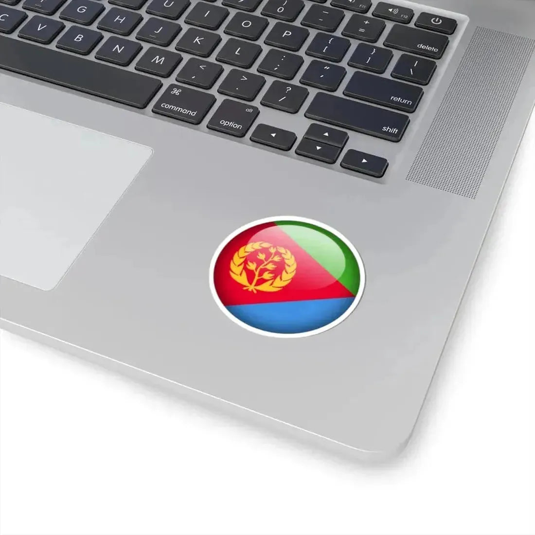 Flag orb Eritrea (Eritrea) STICKER Vinyl Kiss-Cut Decal - The Sticker Space