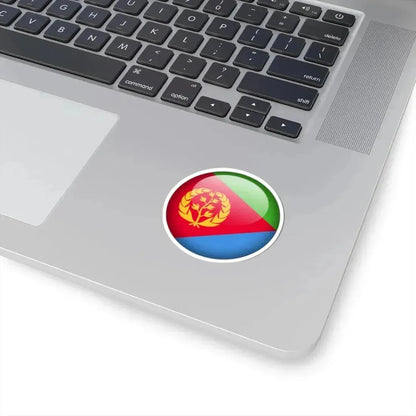 Flag orb Eritrea (Eritrea) STICKER Vinyl Kiss-Cut Decal - The Sticker Space