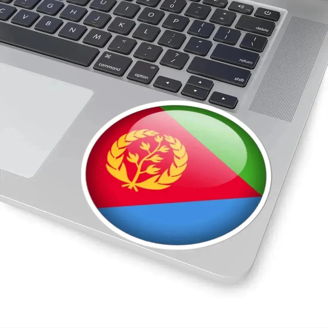 Flag orb Eritrea (Eritrea) STICKER Vinyl Kiss-Cut Decal - The Sticker Space