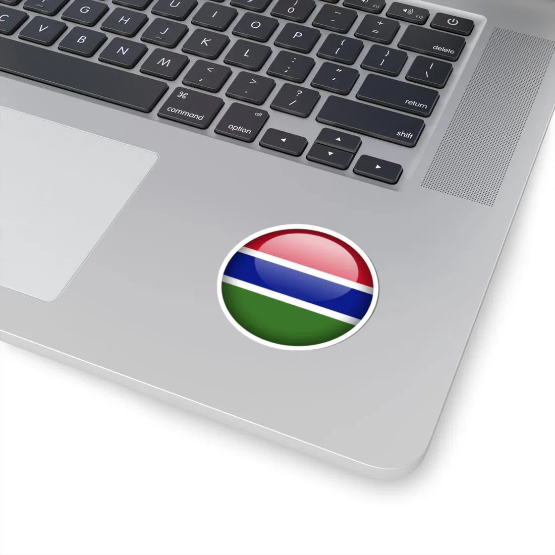 Flag orb Gambia (Gambia) STICKER Vinyl Kiss-Cut Decal - The Sticker Space