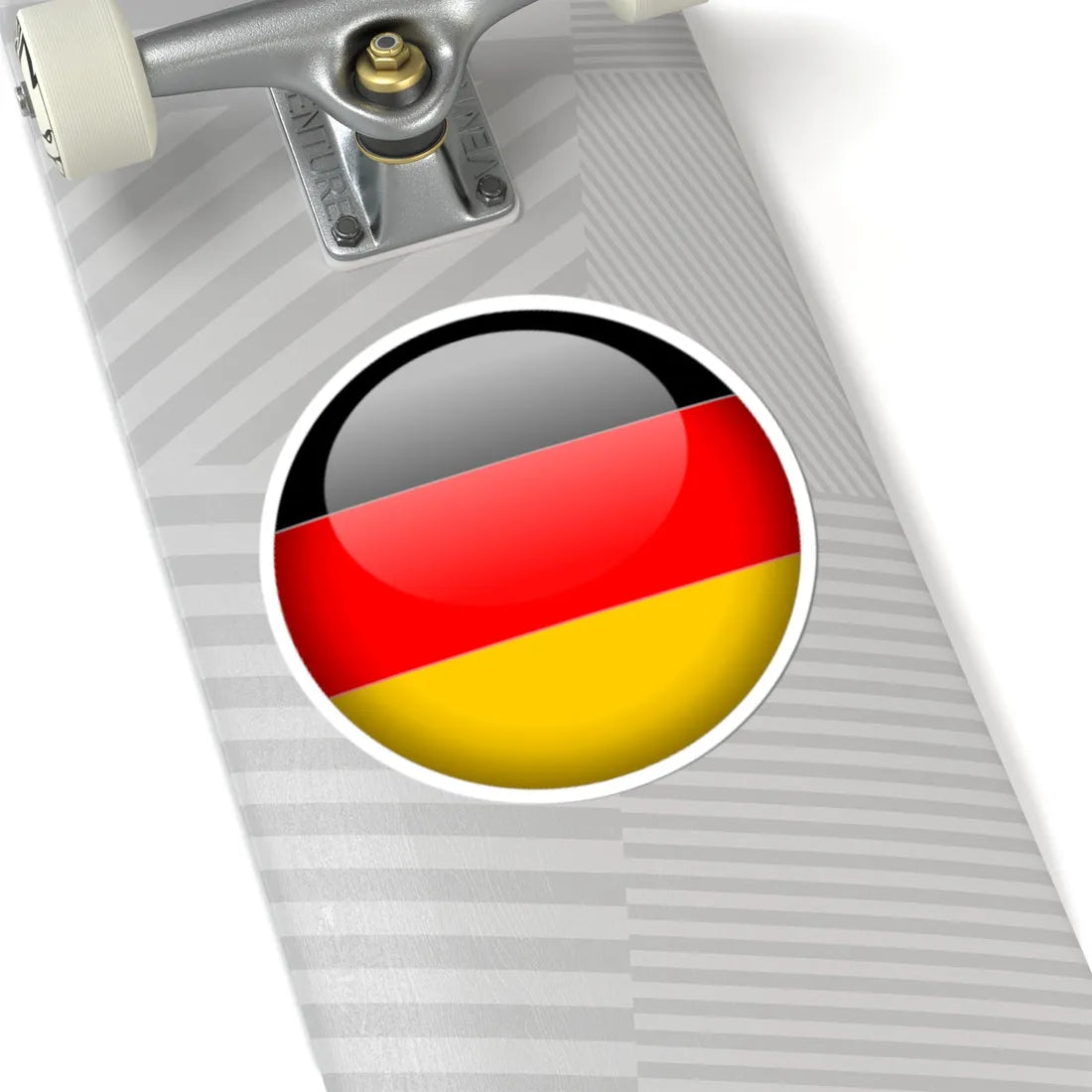 Flag orb Germany (Germany) STICKER Vinyl Kiss-Cut Decal - The Sticker Space