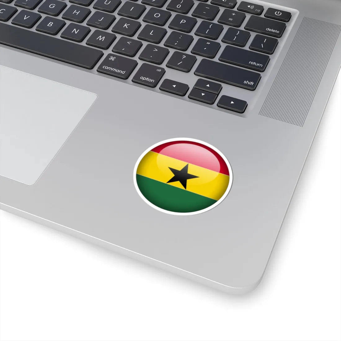Flag orb Ghana (Ghana) STICKER Vinyl Kiss-Cut Decal - The Sticker Space