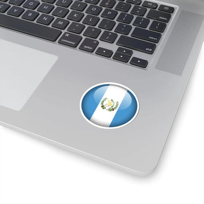 Flag orb Guatemala (Guatemala) STICKER Vinyl Kiss-Cut Decal - The Sticker Space