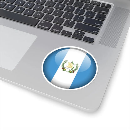 Flag orb Guatemala (Guatemala) STICKER Vinyl Kiss-Cut Decal - The Sticker Space