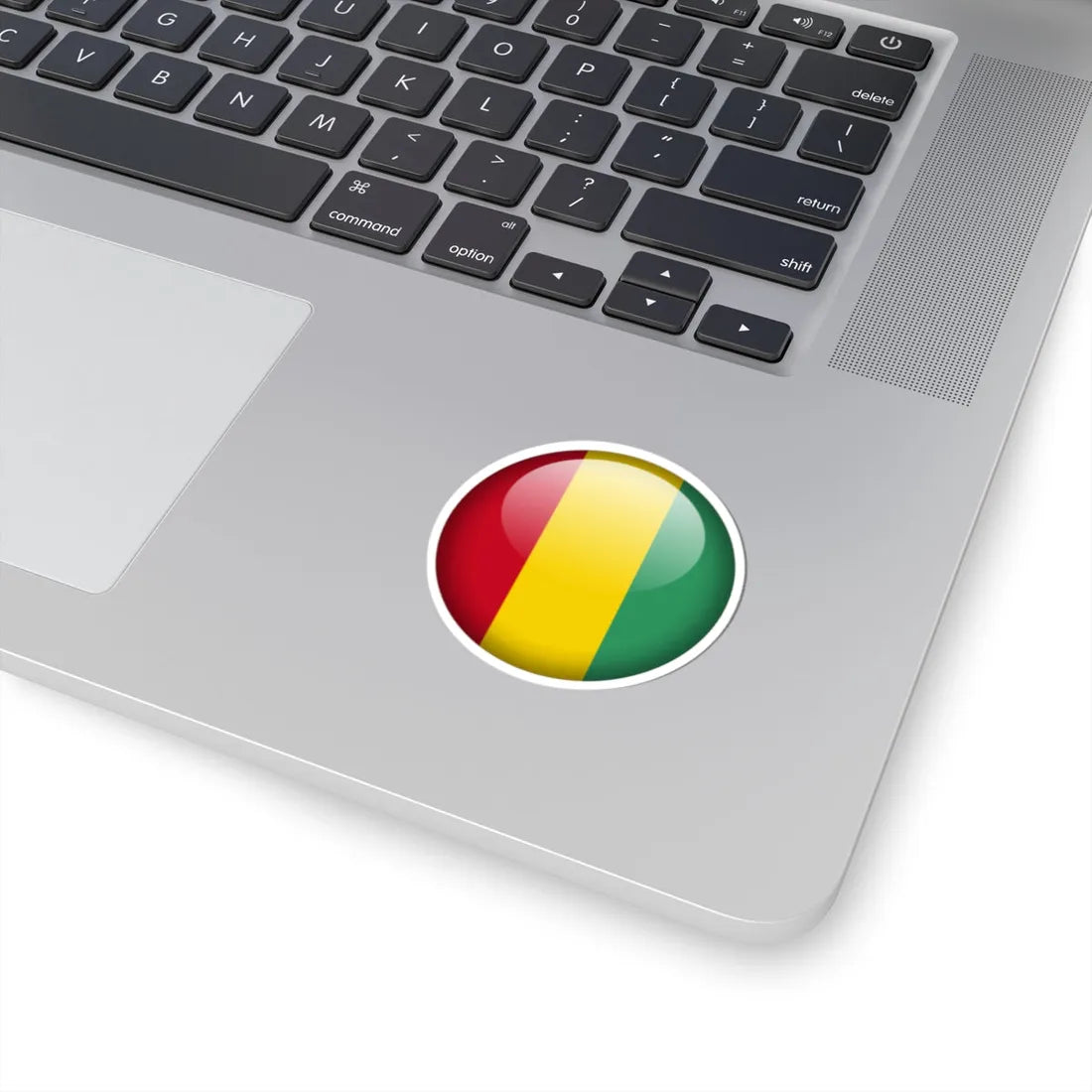 Flag orb Guinea (Guinea) STICKER Vinyl Kiss-Cut Decal - The Sticker Space